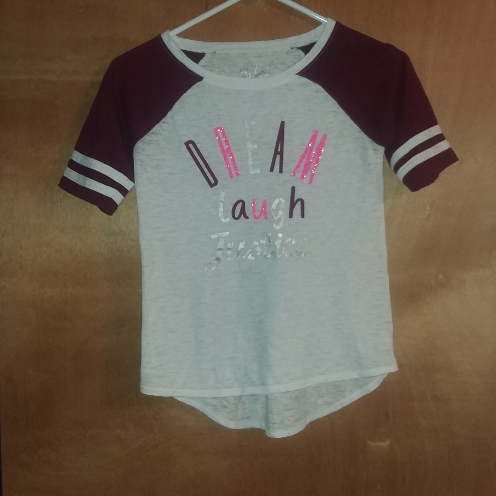 Girls size 10 Justice shirt
